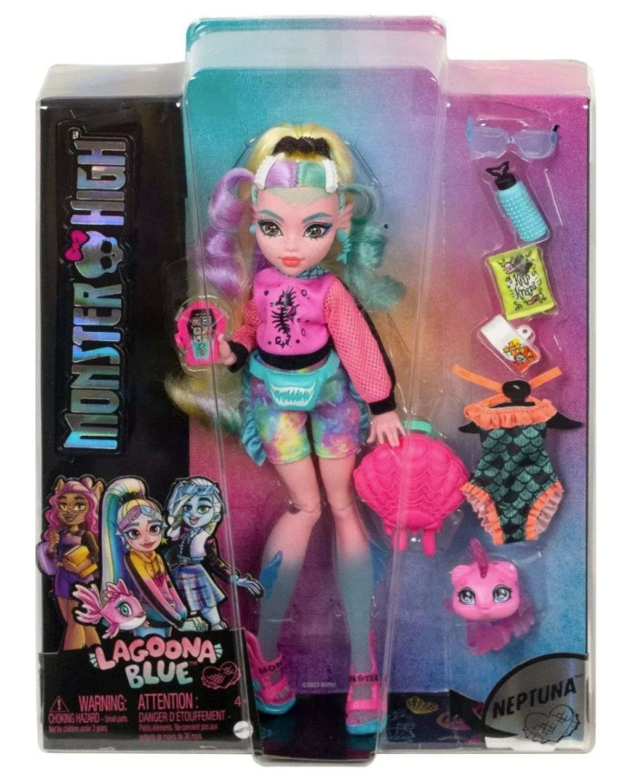 Кукла Monster High Lagoona Blue HHK55