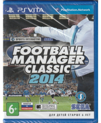 игра Football Manager Classic 2014 (PS Vita, русская версия)