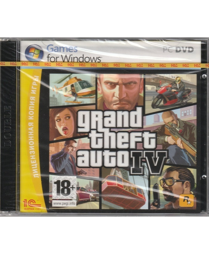 игра Grand Theft Auto IV Русская версия Jewel (PC)