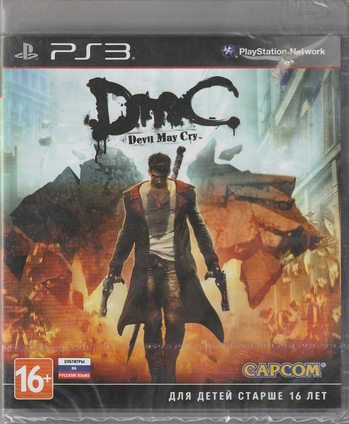 игра DmC Devil May Cry (PS3, русские субтитры)