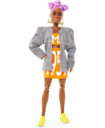 Barbie Кукла Коллекционная BMR1959 Темнокожая в пиджаке GNC46