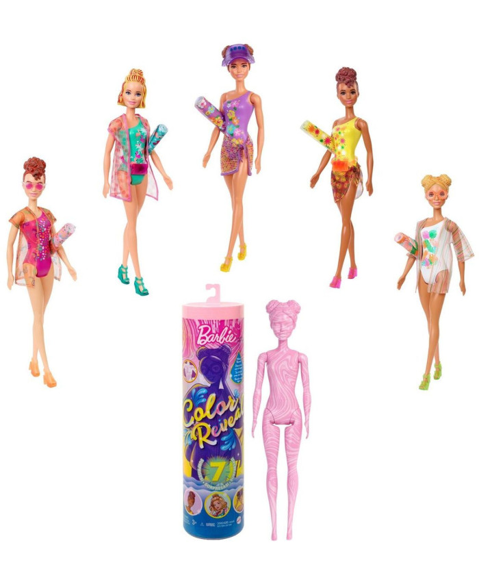 Кукла Mattel Barbie Песок и Солнце, с сюрпризами, GTR95