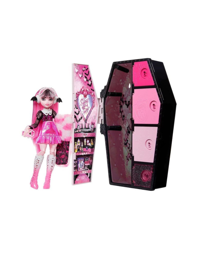 Кукла Monster High Skulltimate Secrets Series 2 Draculaura HNF73