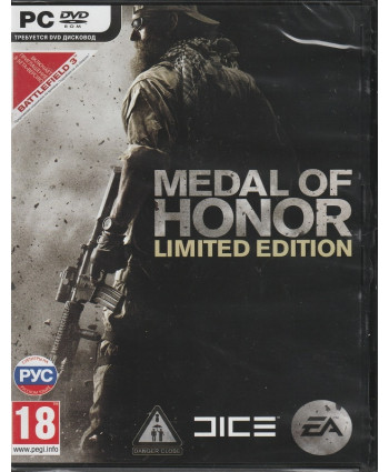 Игра Medal of Honor Limited Edition Русская версия, Box (PC)