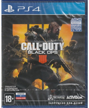игра Call of Duty: Black Ops 4 Русская версия  (PS4)