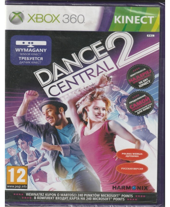 Dance Central 2 (Xbox 360, русская версия)