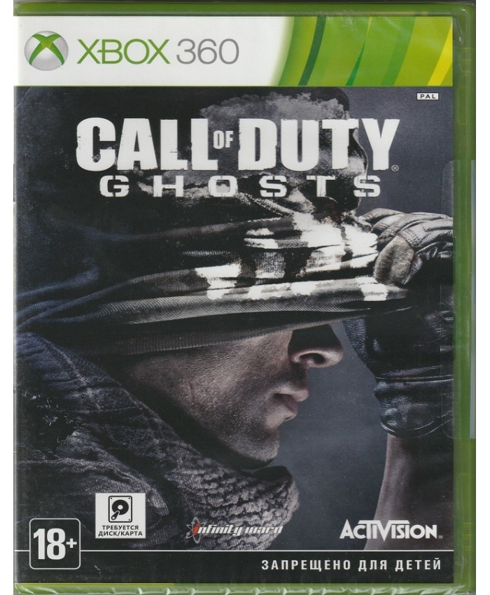игра Call of Duty Ghosts (Xbox 360, русская версия)