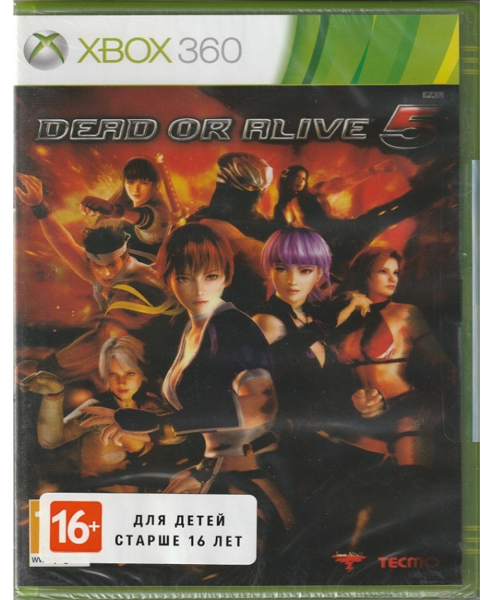 игра Dead or Alive 5 (Xbox 360, английский язык)