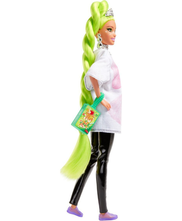 Кукла Mattel Barbie Экстра, с зелеными неоновыми волосами, HDJ44