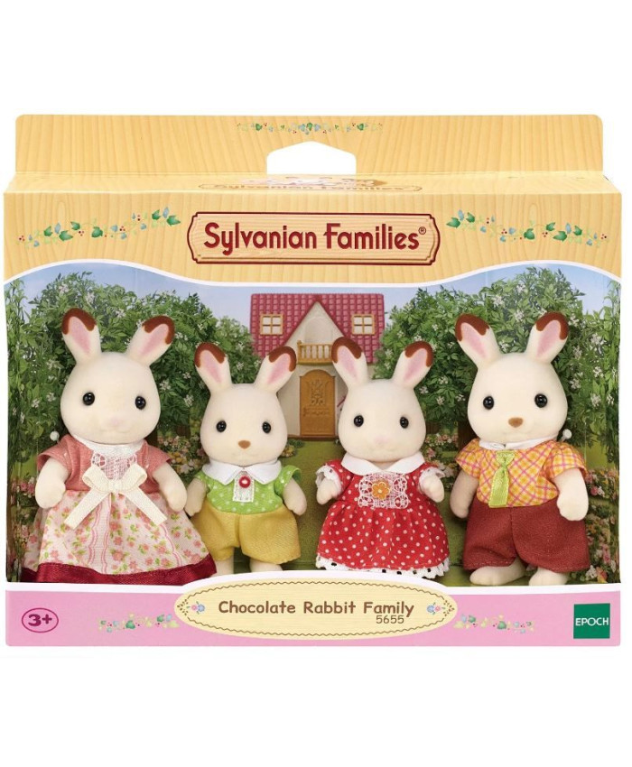 Набор Sylvanian Families Семейство шоколадных кроликов 5655