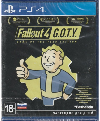 игра Fallout 4 Издание Игра Года Русская версия (PS4)