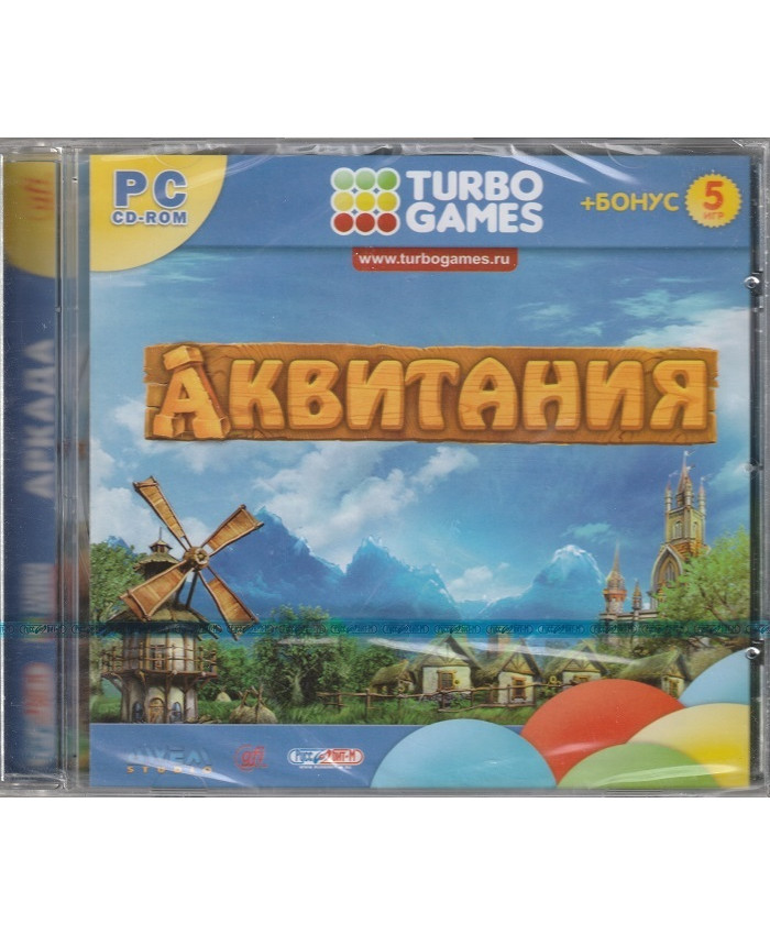 Turbo Games. Аквитания Русская версия Jewel (PC)