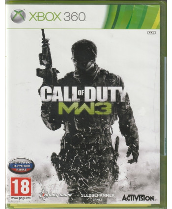 Игра Call Of Duty: Modern Warfare 3 (XBox360,  Русская версия)