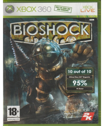 игра BioShock (Xbox 360, Английский язык)
