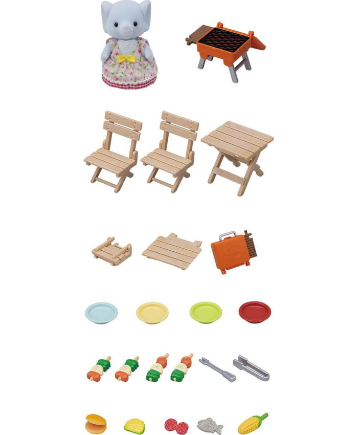 Sylvanian Families Набор "Пикник с барбекю для друзей" (5640)