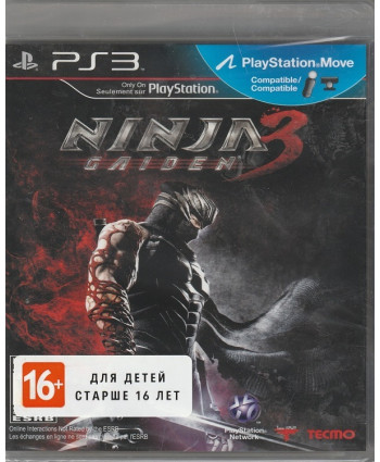игра Ninja Gaiden 3 с поддержкой PlayStation Move (PS3)