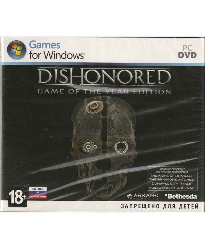 игра Dishonored Game of the Year Edition (PC, русские субтитры)