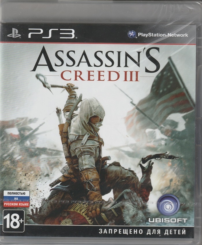 игра Assassins Creed III Русская версия (PS3)