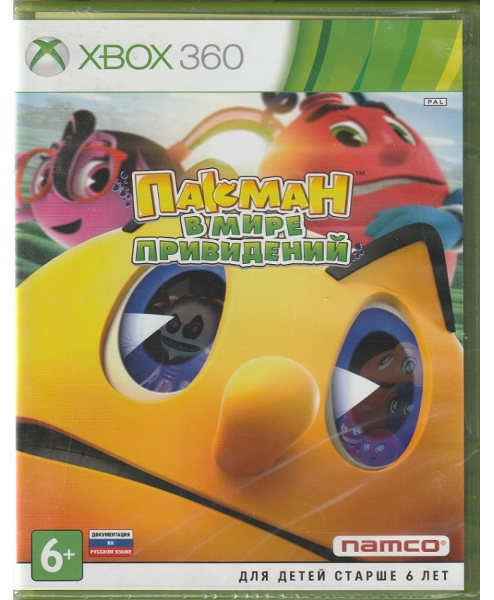 игра Пакман в мире привидений (Xbox 360, Английский язык)