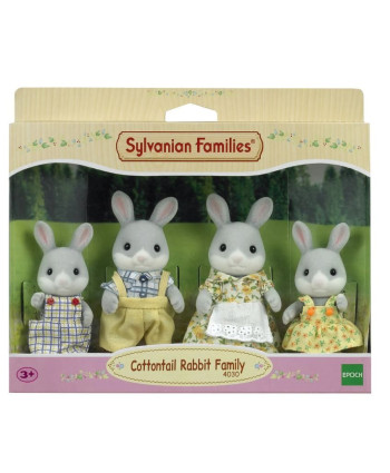 Sylvanian Families Набор "Семья Серых Кроликов" (3134) 4030