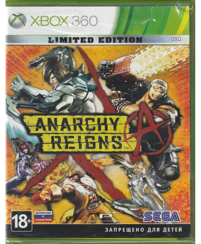 игра Anarchy Reigns Limited Edition (Xbox 360, Английский язык)