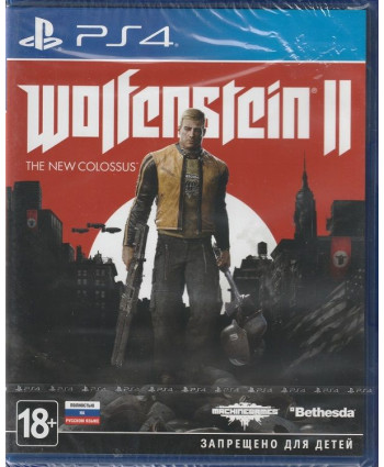 игра Wolfenstein 2 (II) The New Colossus Русская Версия (PS4)