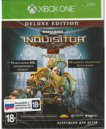 игра Warhammer 40.000: Inquisitor Martyr Deluxe Edition Русская Версия (Xbox One)