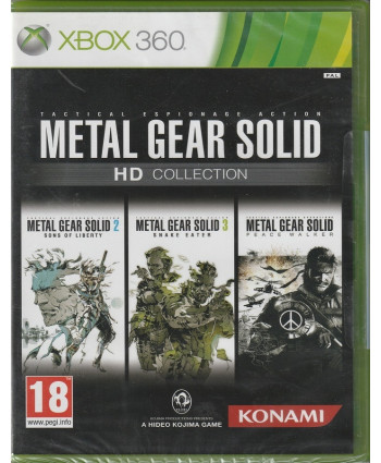 игра Metal Gear Solid HD Collection (Xbox 360, Английский язык)