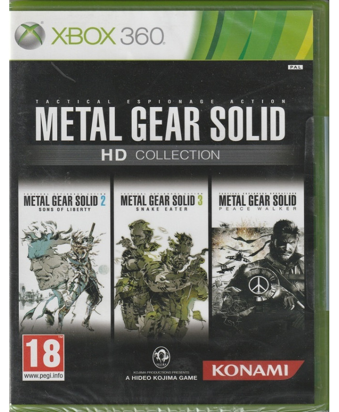 игра Metal Gear Solid HD Collection (Xbox 360, Английский язык)