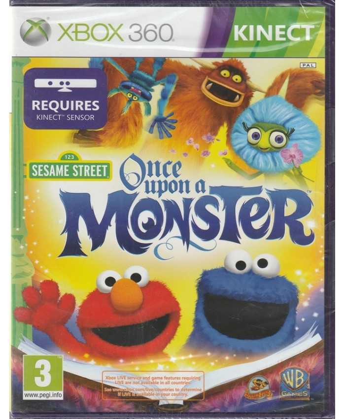игра Sesame Street Once Upon a Monster (Xbox 360)