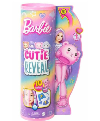 Кукла Barbie Cutie Reveal Мишка HKR04