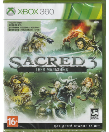 игра Sacred 3 Гнев Малахима (Xbox 360, английский язык)