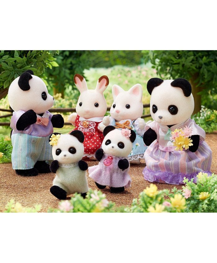 Sylvanian Families Набор Семья Панд