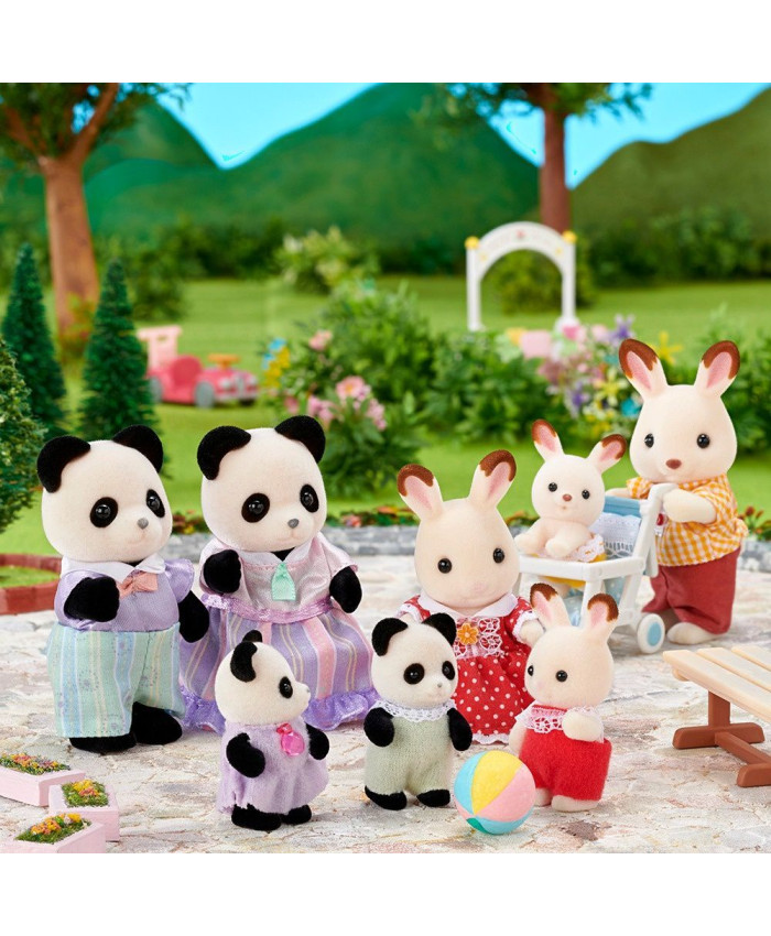 Sylvanian Families Набор Семья Панд