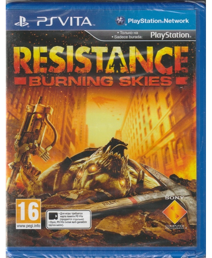 Игра Resistance: Burning Skies (PS Vita, Русская версия)