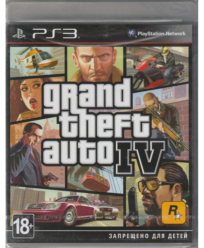 игра Grand Theft Auto IV (PS3)