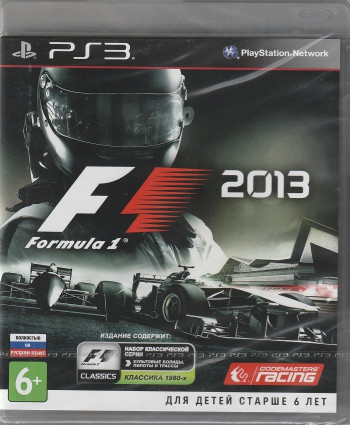 игра Formula One F1 2013 Русская версия (PS3)