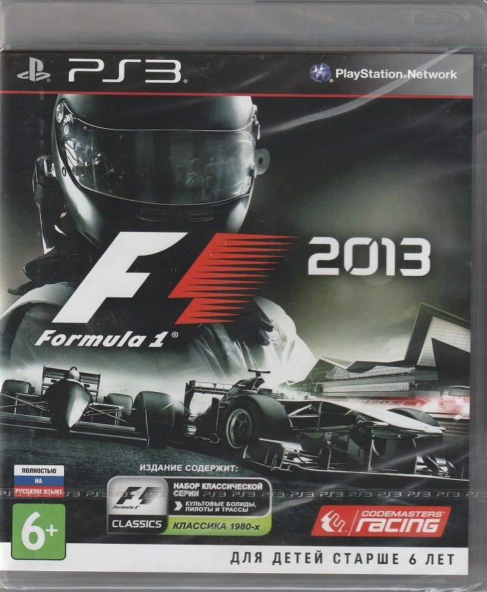 игра Formula One F1 2013 Русская версия (PS3)