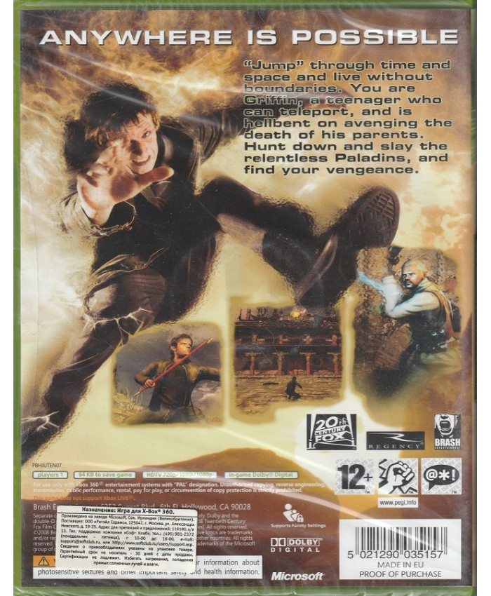 игра Jumper: Griffin's Story (XBox360, Английская версия)