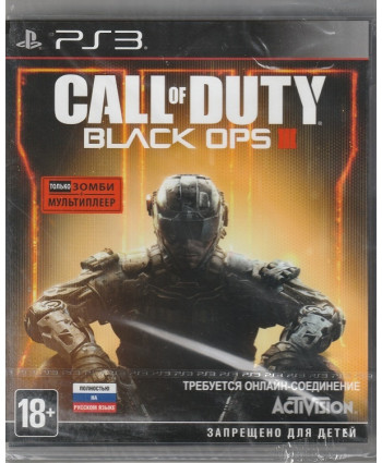 игра Call of Duty: Black Ops 3 + код Call of Duty Black Ops  Русская Версия (PS3)