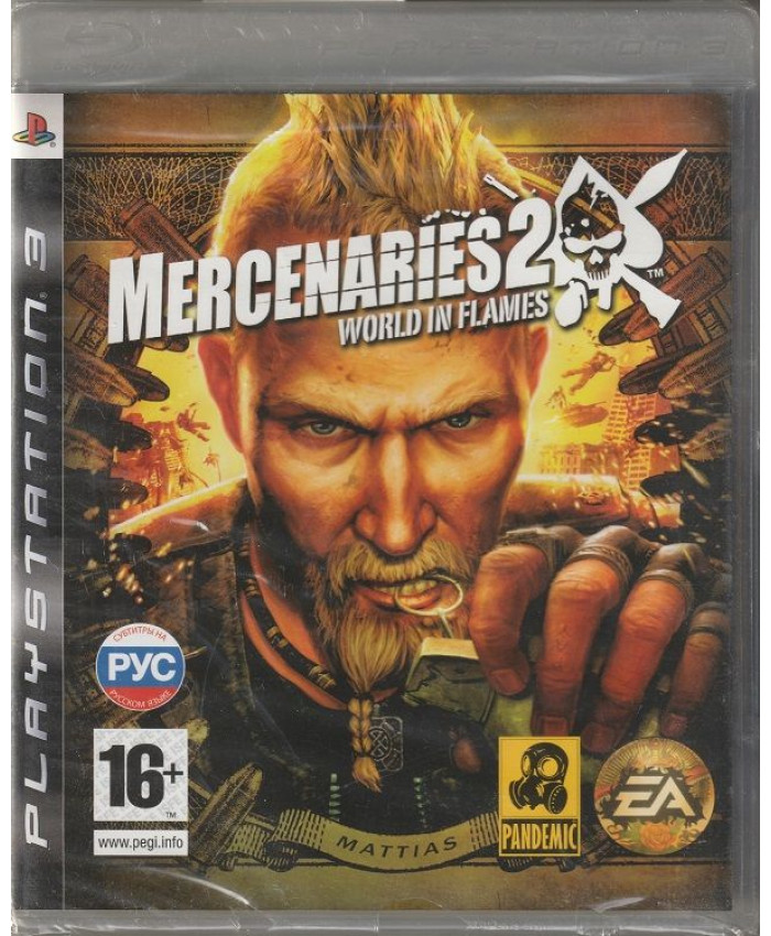 игра Mercenaries 2: World In Flames Русская Версия (PS3)