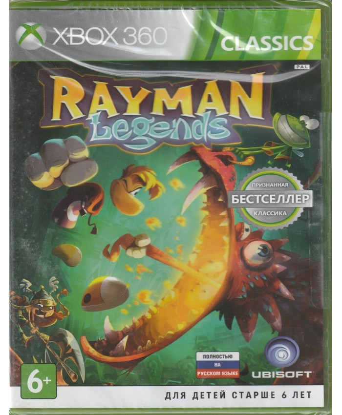 игра Rayman Legends Русская версия (Xbox 360)