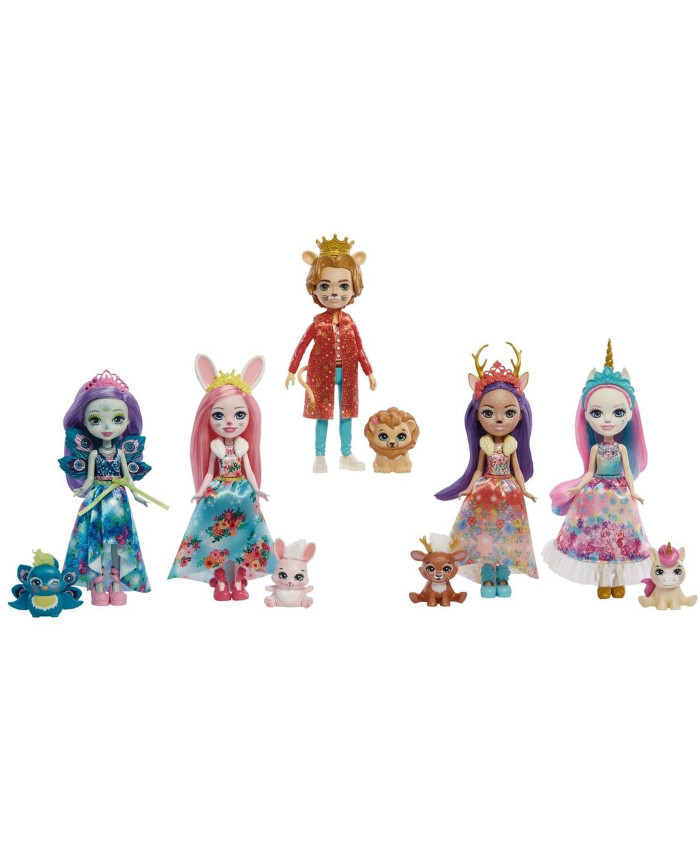 Кукла Mattel Enchantimals  Королевские друзья, куклы с питомцами, GYN58