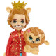 Кукла Mattel Enchantimals  Королевские друзья, куклы с питомцами, GYN58