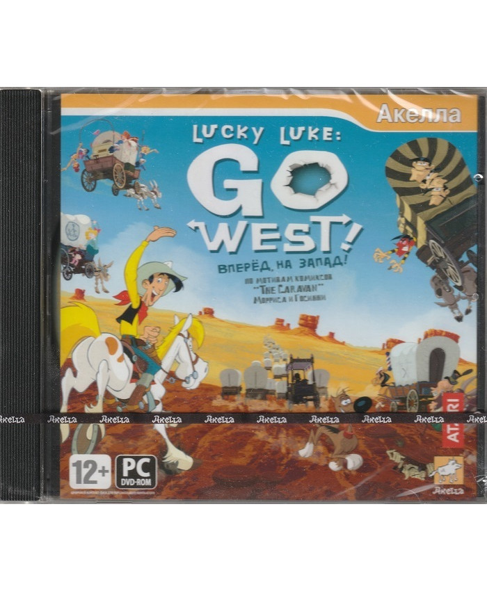 Lucky Luke. Go West. Вперед на Запад Русская версия Jewel (PC)