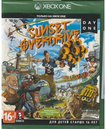 игра Sunset Overdrive (XBOX ONE Русская версия, перевод Дмитрия Пучкова)