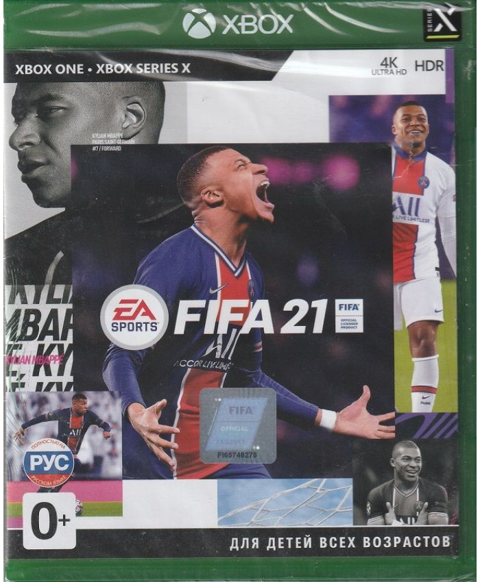 Fifa 21 Xbox One (Русская обложка)