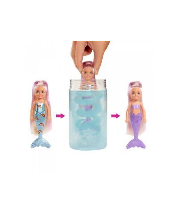 Кукла Barbie Радужная Русалка Челси в непрозрачной упаковке