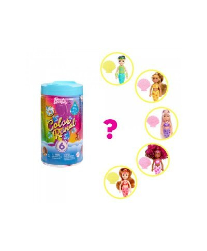 Кукла Barbie Радужная Русалка Челси в непрозрачной упаковке