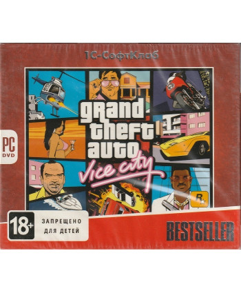 игра Grand Theft Auto: Vice City Русская версия Jewel (PC)